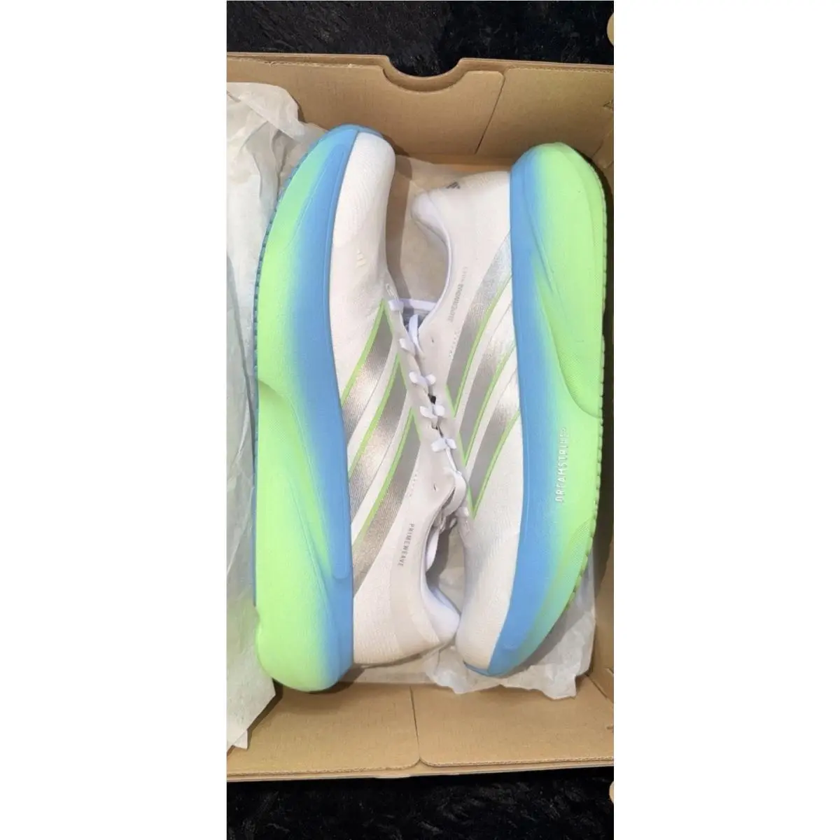 Adidas shoes - Adidas Supernova RIse 3 - Supernova RIse - JP8680 - White, Green, Blue, Silver, Multicolor 0