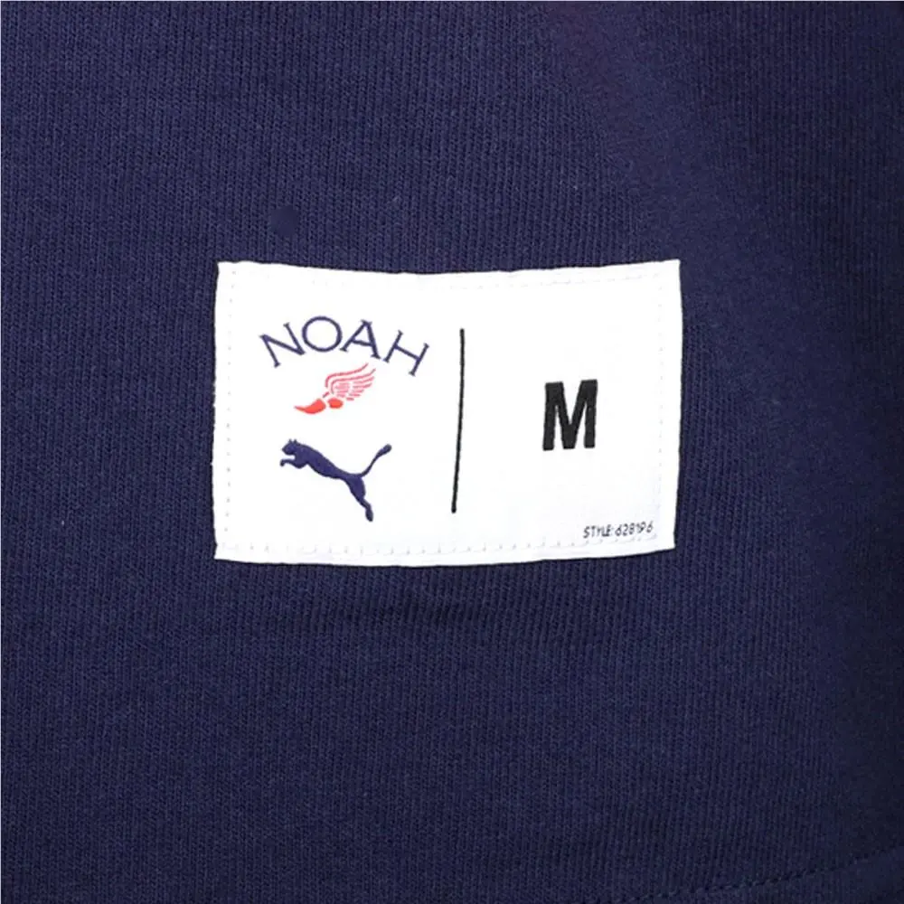 Puma clothing - PUMA  X Noah Striped VNeck Long Sleeve Hockey Jersey - 62819606 - Blue 4