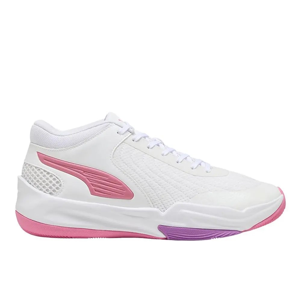 Puma Court Pro 2 Metallic Basketball Mens White Athletic Shoes 31251601