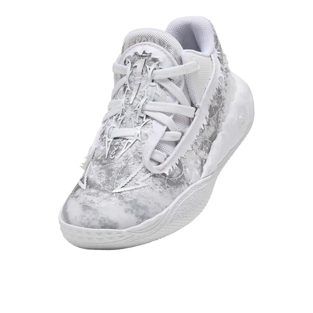 Puma shoes - PUMA Mb.05 Lo Team Basketball Shoe Youth - 31430802 - White 4