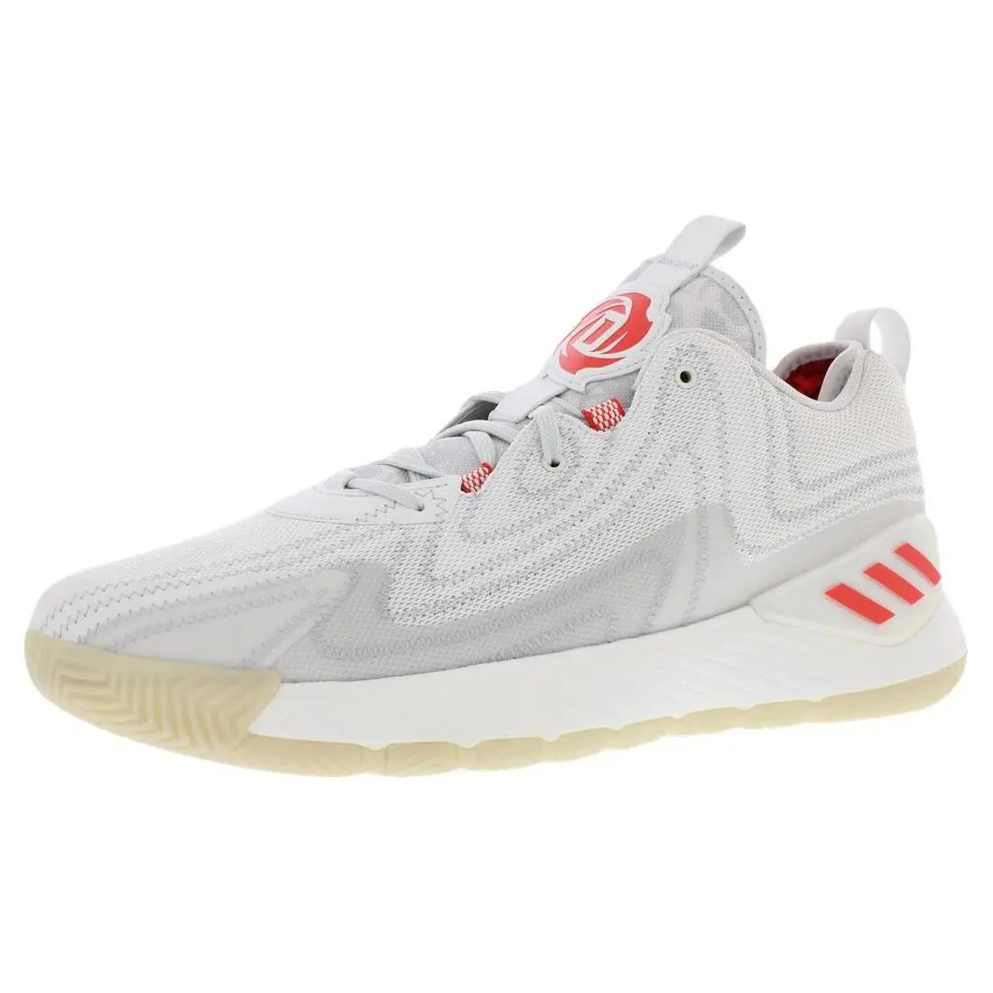 Adidas shoes - Crystal White/Clear Onix/Bright Red, Main: Off-White (UPC: 196463046119) 0