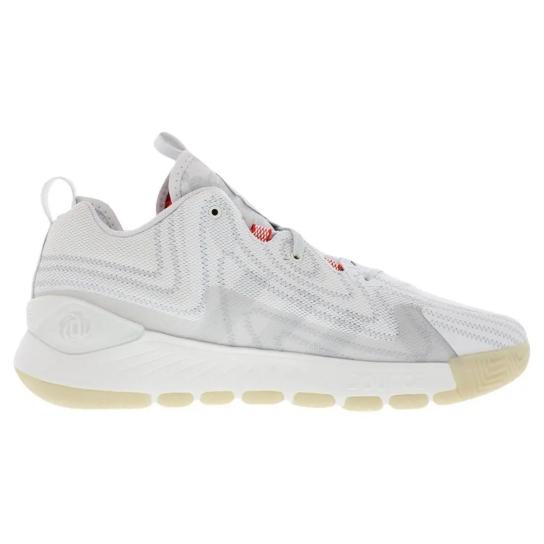 Adidas shoes - Crystal White/Clear Onix/Bright Red, Main: Off-White (UPC: 196463046119) 1