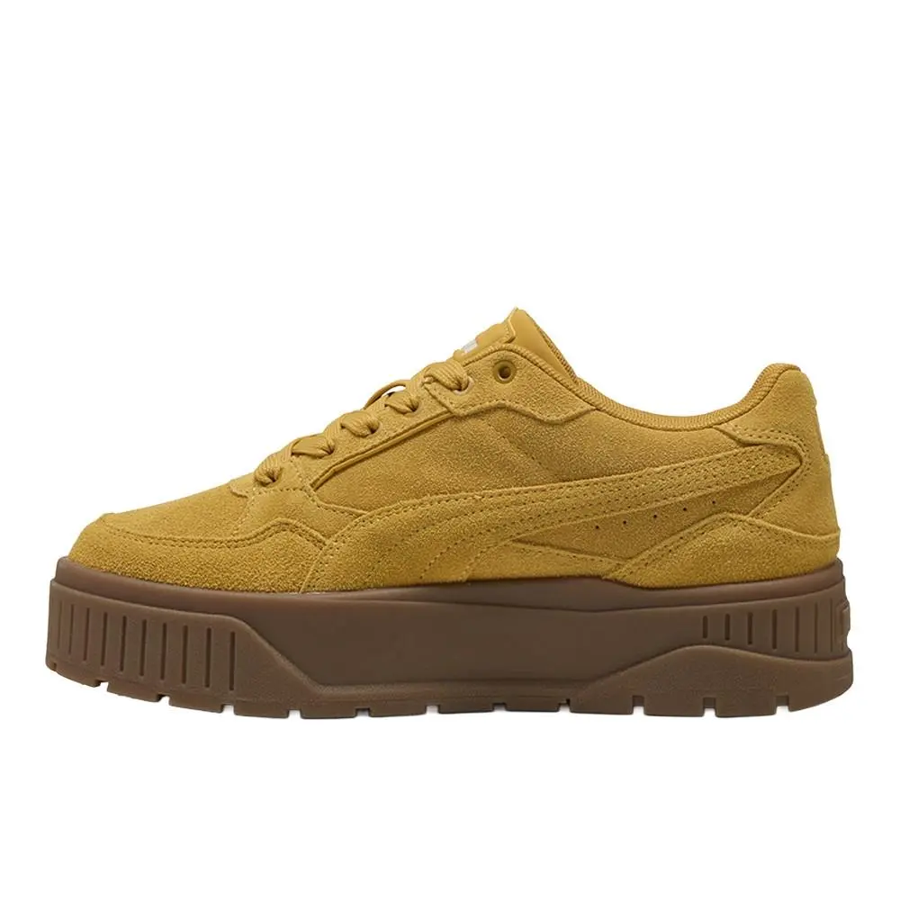Puma shoes - PUMA Karmen Ii Idol Suede Lace Up - 39746209 - Yellow 1