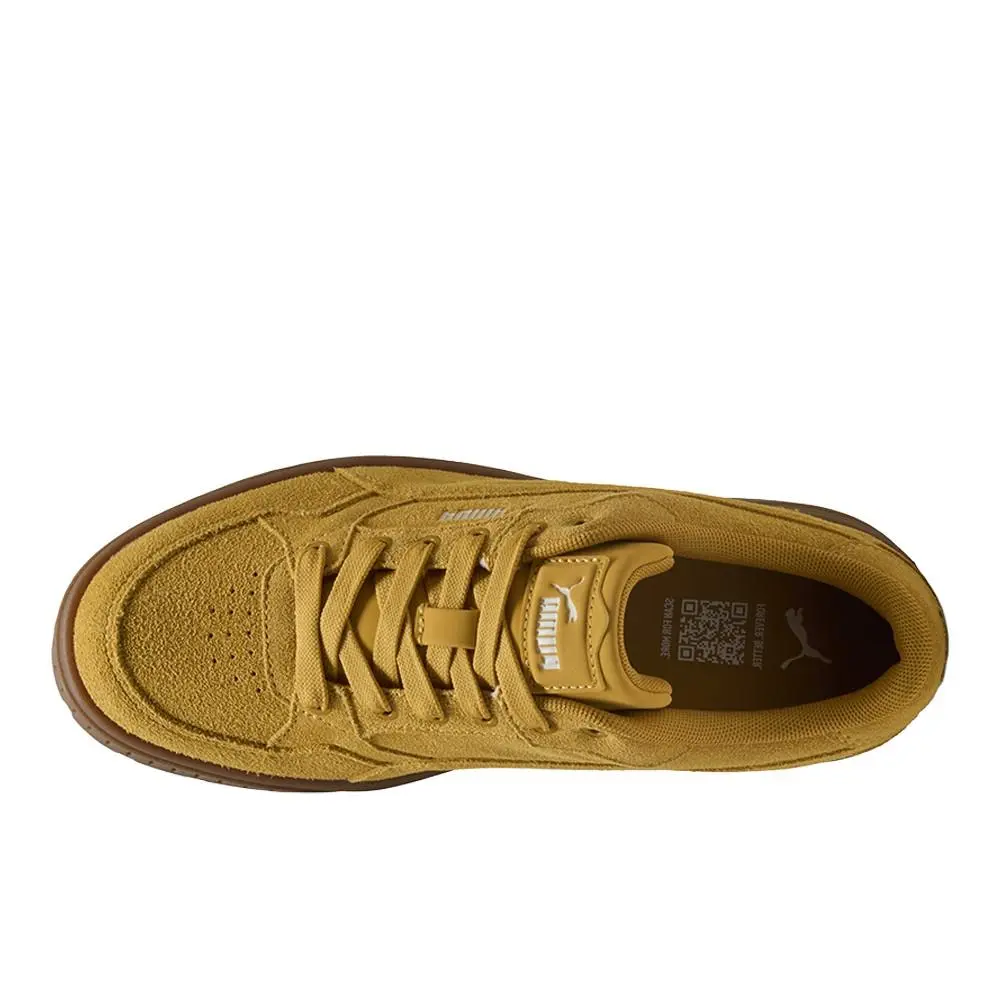 Puma shoes - PUMA Karmen Ii Idol Suede Lace Up - 39746209 - Yellow 2