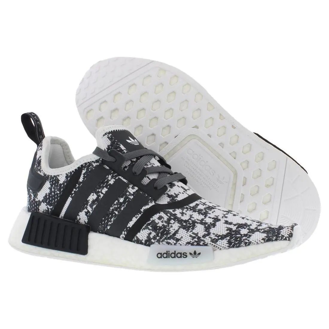 Adidas Nmd R1 Womens Shoes Size 7.5 Color: White/black/white