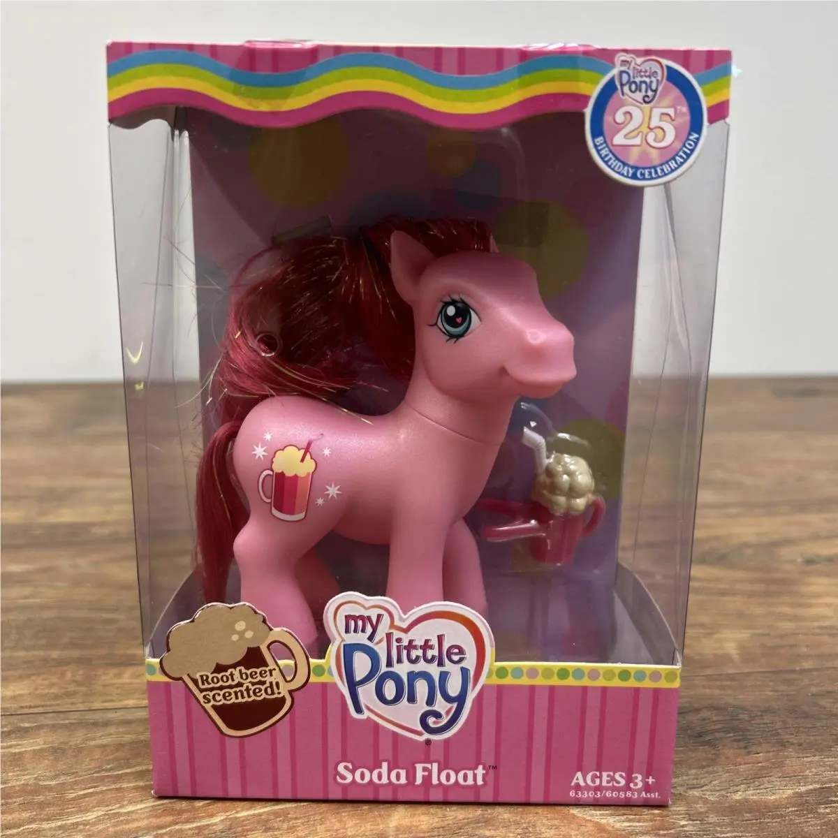2007 My Little Pony Soda Float 25th Birthday Celebration Scented Mlp