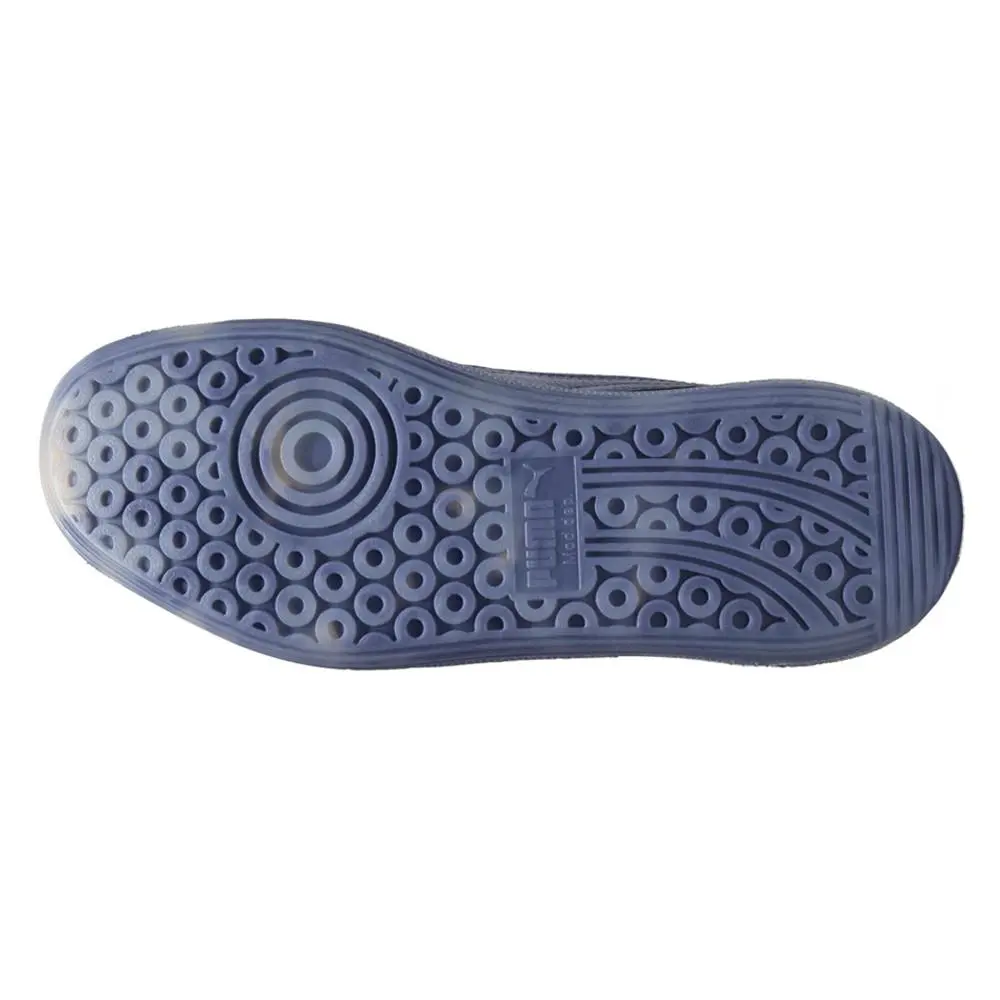 Puma shoes - PUMA Palermo Faded Denim Lace Up - 40191902 - Purple 3