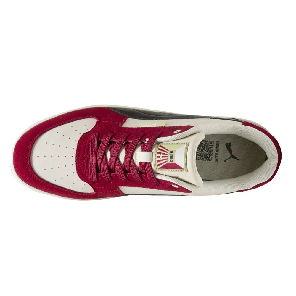 Puma shoes - PUMA  Caven 2.0 Greenside Lace Up - 40160701 - Off White, Red 2