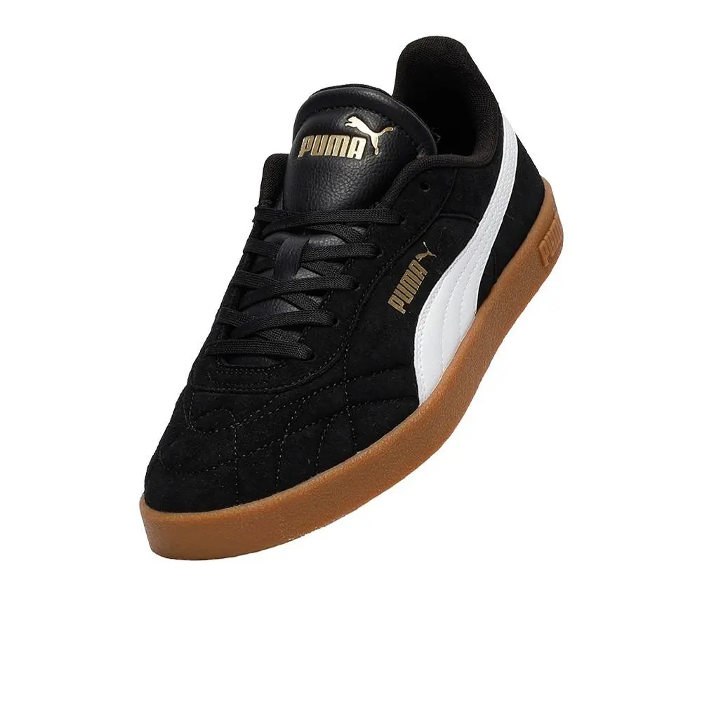 Puma shoes - PUMA Club Ii Indoor Suede Lace Up - 40783604 - Black 4