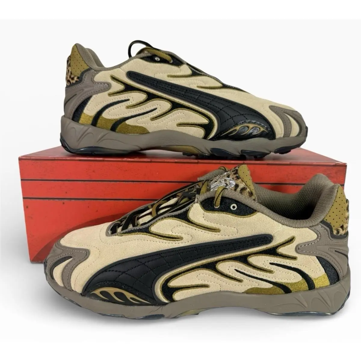 A$ap Rocky x Puma Inhale Sneaker Asap Leopard 405579 Men`s Shoe Size 10.5