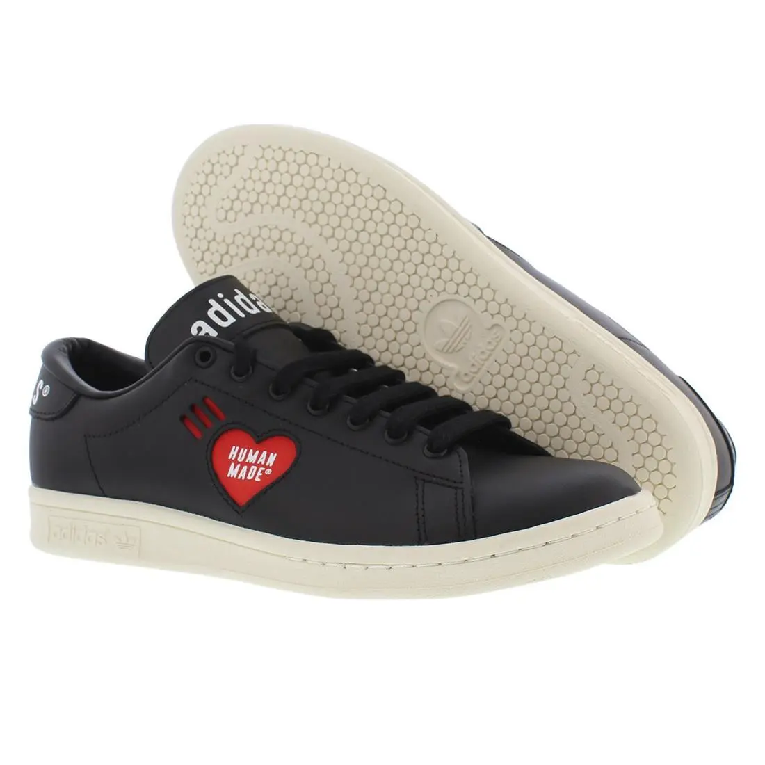 Adidas Stan Smith Human Made Mens Shoes Size 7.5 Color: Black/red/off-white