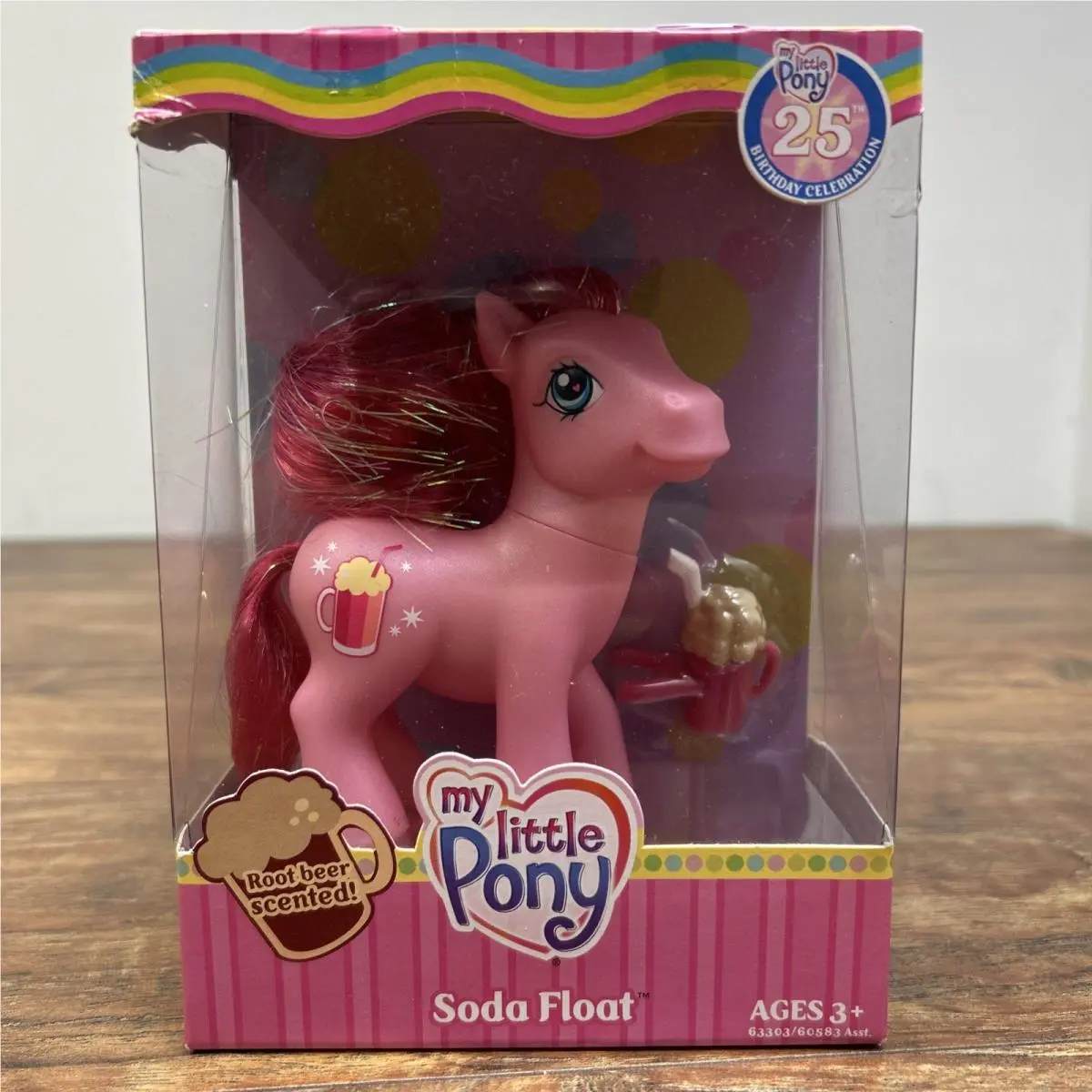 2007 My Little Pony Soda Float 25th Birthday Celebration Scented Mlp