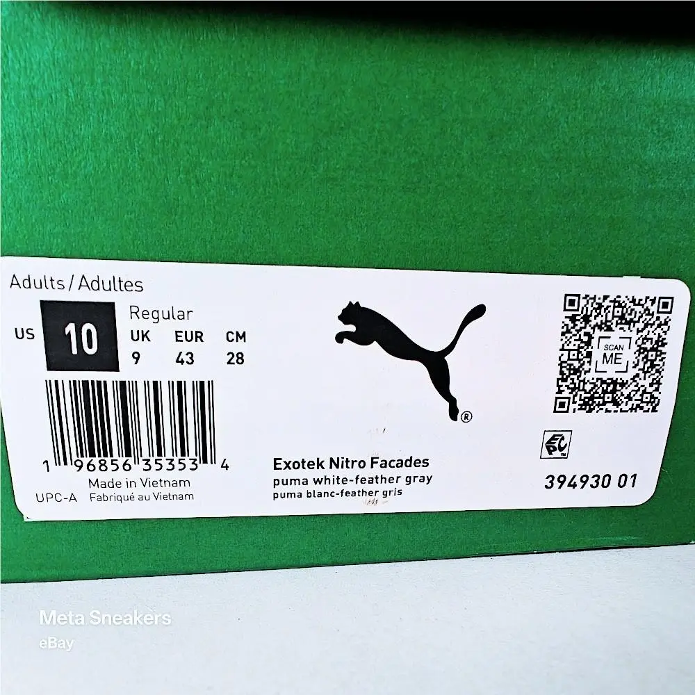 Puma shoes - Puma Exotek Nitro - Exotek Nitro - 394930 01 - White 1