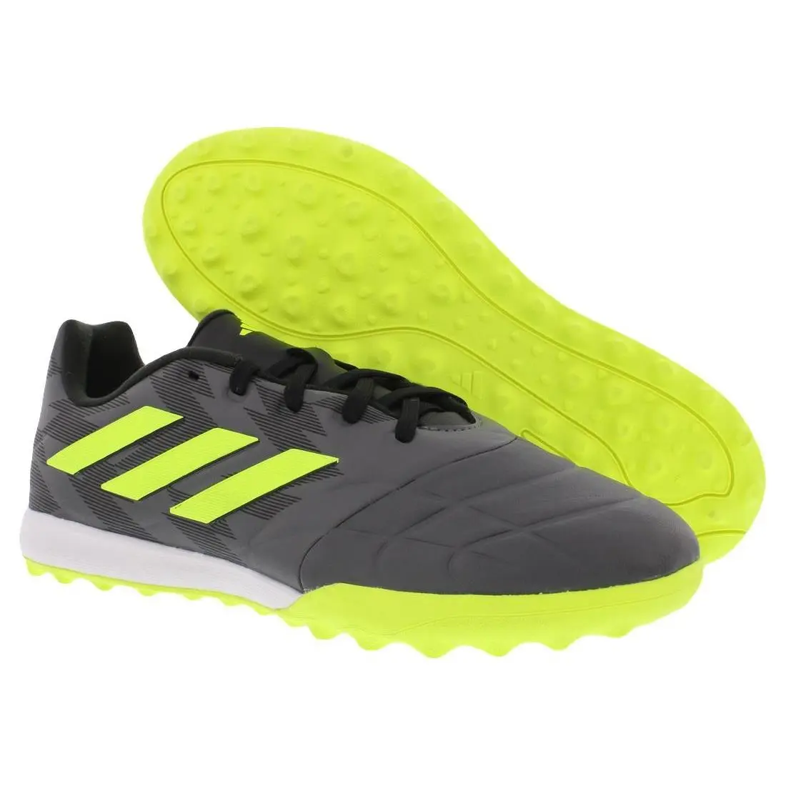 Adidas Copa Pure Injection.3 Turf Unisex Shoes Size 7 Color: Grey/lime/black