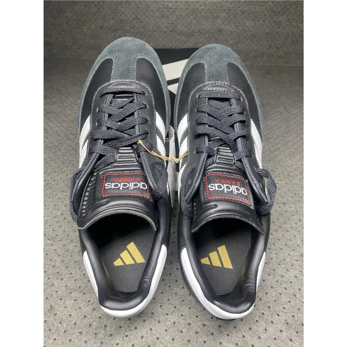 Adidas shoes - adidas Samba - Samba - Black With White Stripes 2