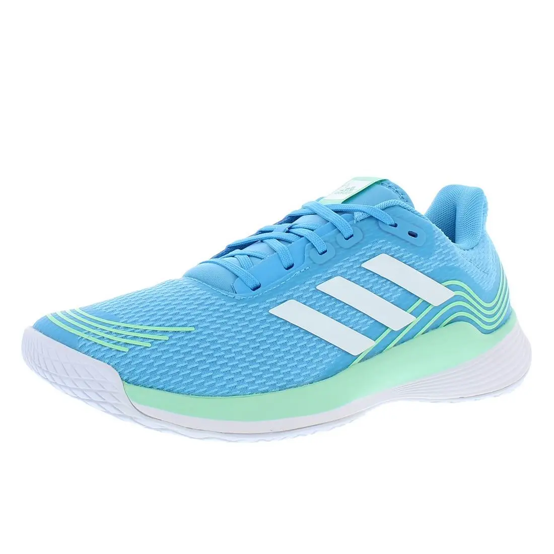 Adidas shoes - Sky Rush/Footwear White/Pulse Mint, Main: Blue (UPC: 195734189579) 0