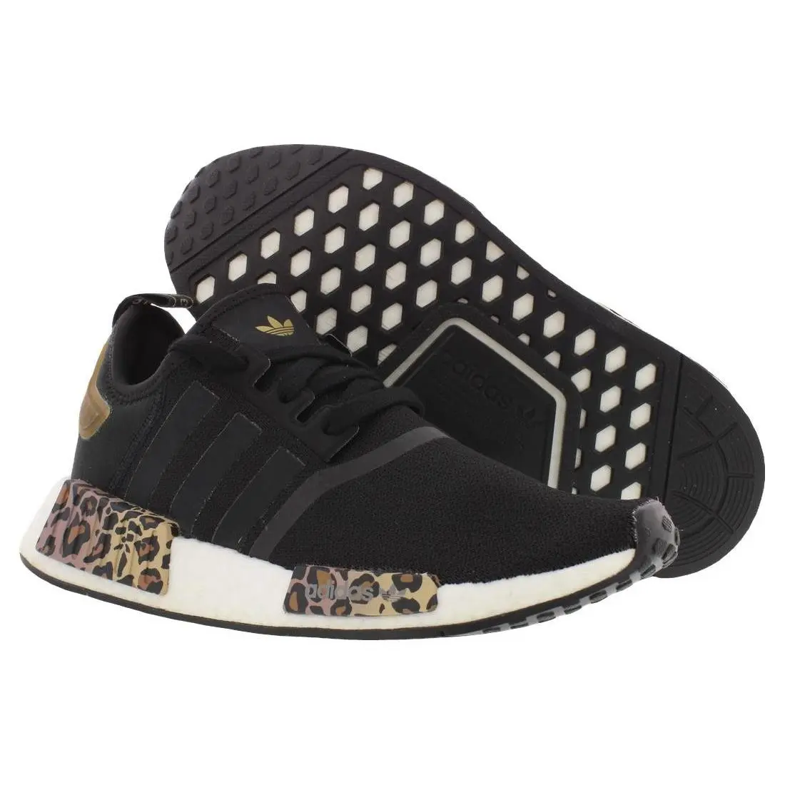 Adidas Nmd R1 Womens Shoes Size 9.5 Color: Core Black/core Black/wild Brown