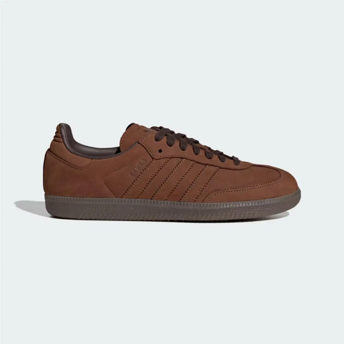 9M/10W - Men`s Adidas Samba OG Shoes `brown` IH4387