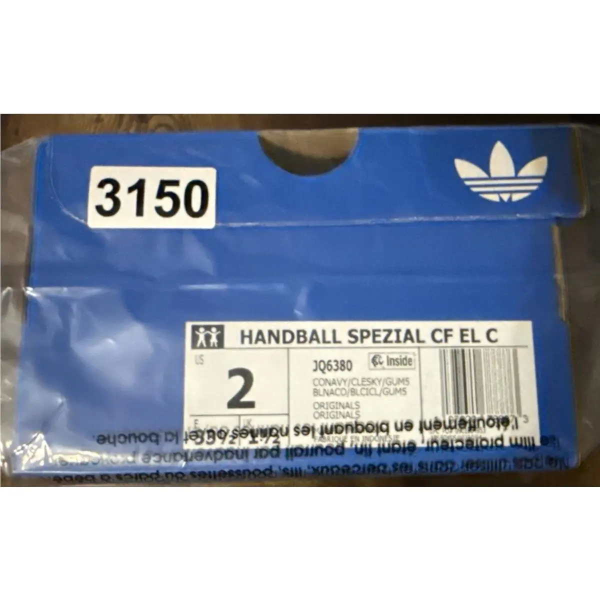 Adidas shoes - HANDBALL SPEZIAL CF EL C - Blue 11