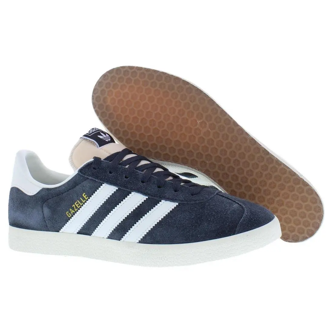 Adidas Gazelle Suede Mens Shoes Size 8.5 Color: Carbon/off White