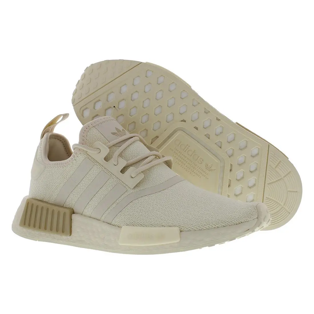 Adidas Nmd R1 Womens Shoes Size 5.5 Color: Wonder Gold Metallic/wonder White