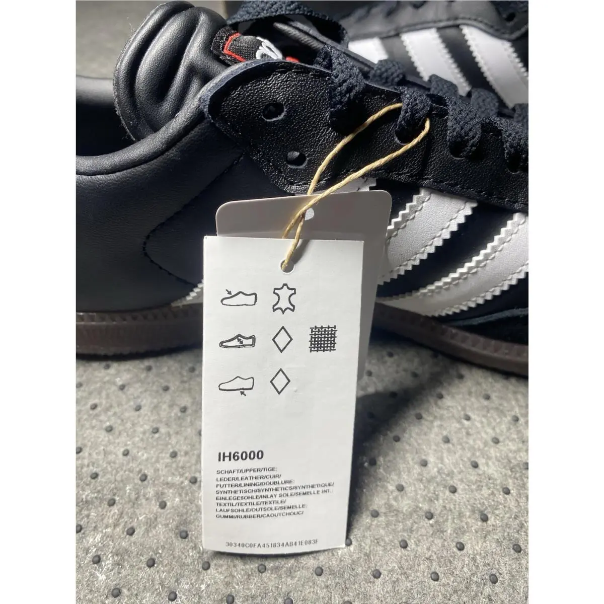 Adidas shoes - adidas Samba - Samba - IH6000 - Black 8