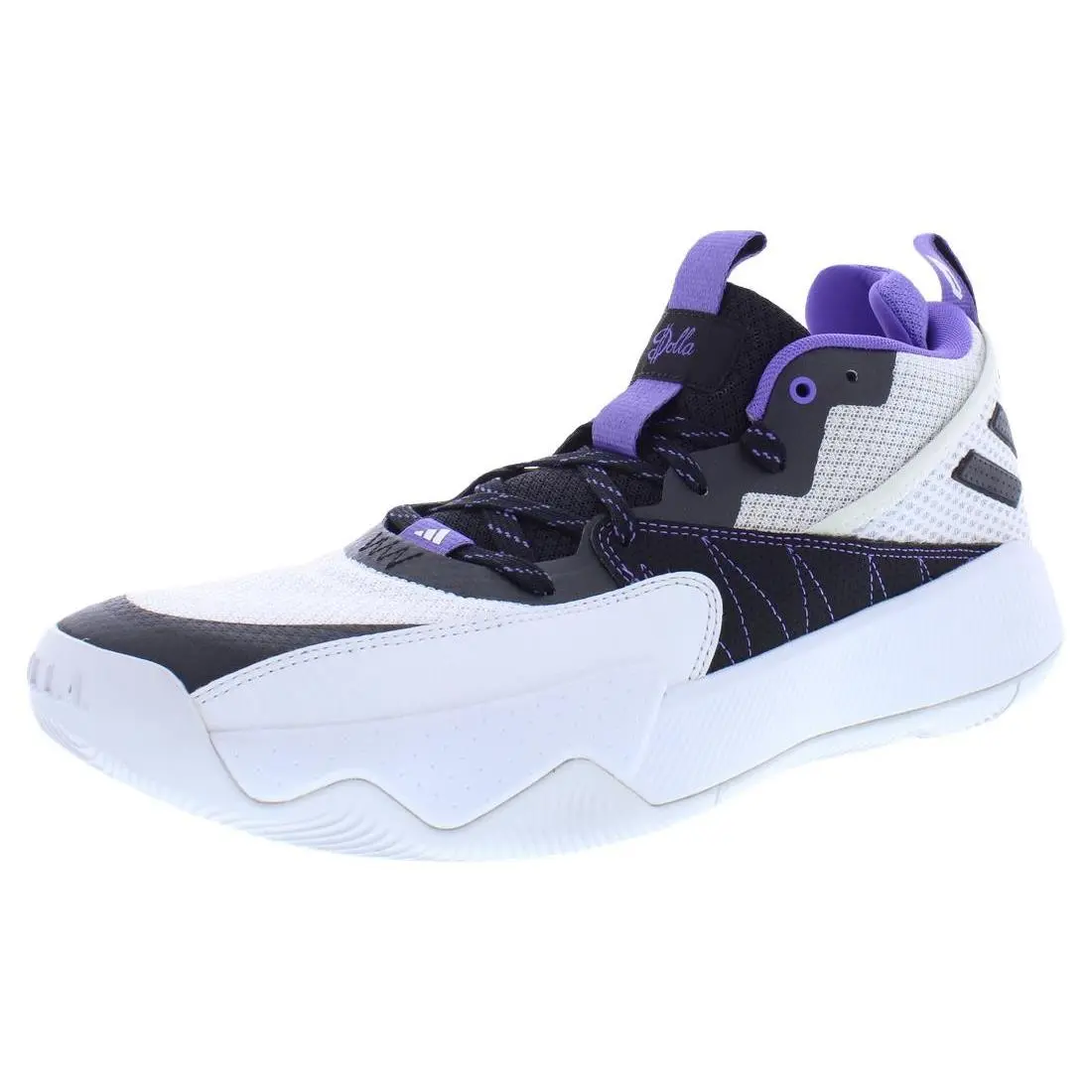Adidas shoes - Footwear White/Core Black/Purple, Main: Multi-Colored (UPC: 196473331083) 0