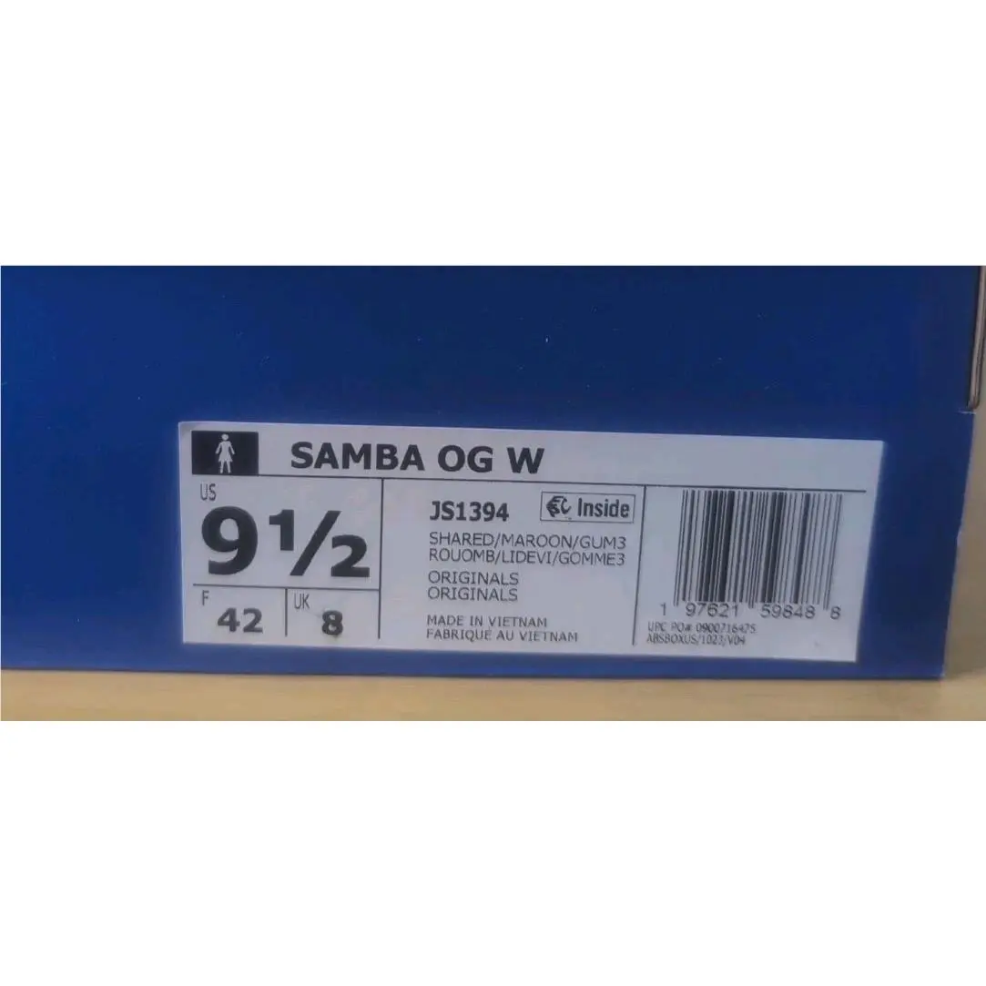 Adidas shoes - adidas Samba - Samba - JS1394 - Red 4