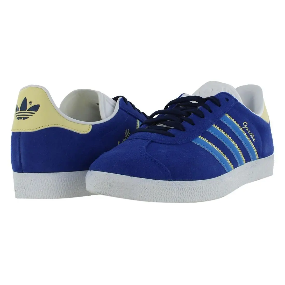 Adidas shoes - Blue/Yellow/White, Main: Blue (UPC: 196472758102) 0