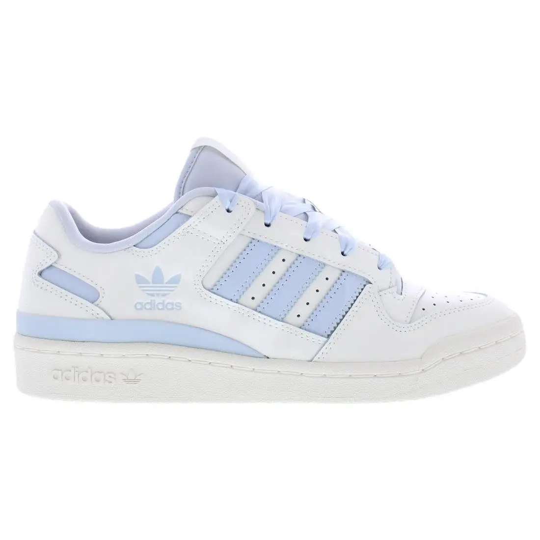 Adidas Forum Low CL Leather Womens Shoes Size 9 Color: Off White/halo Blue/off