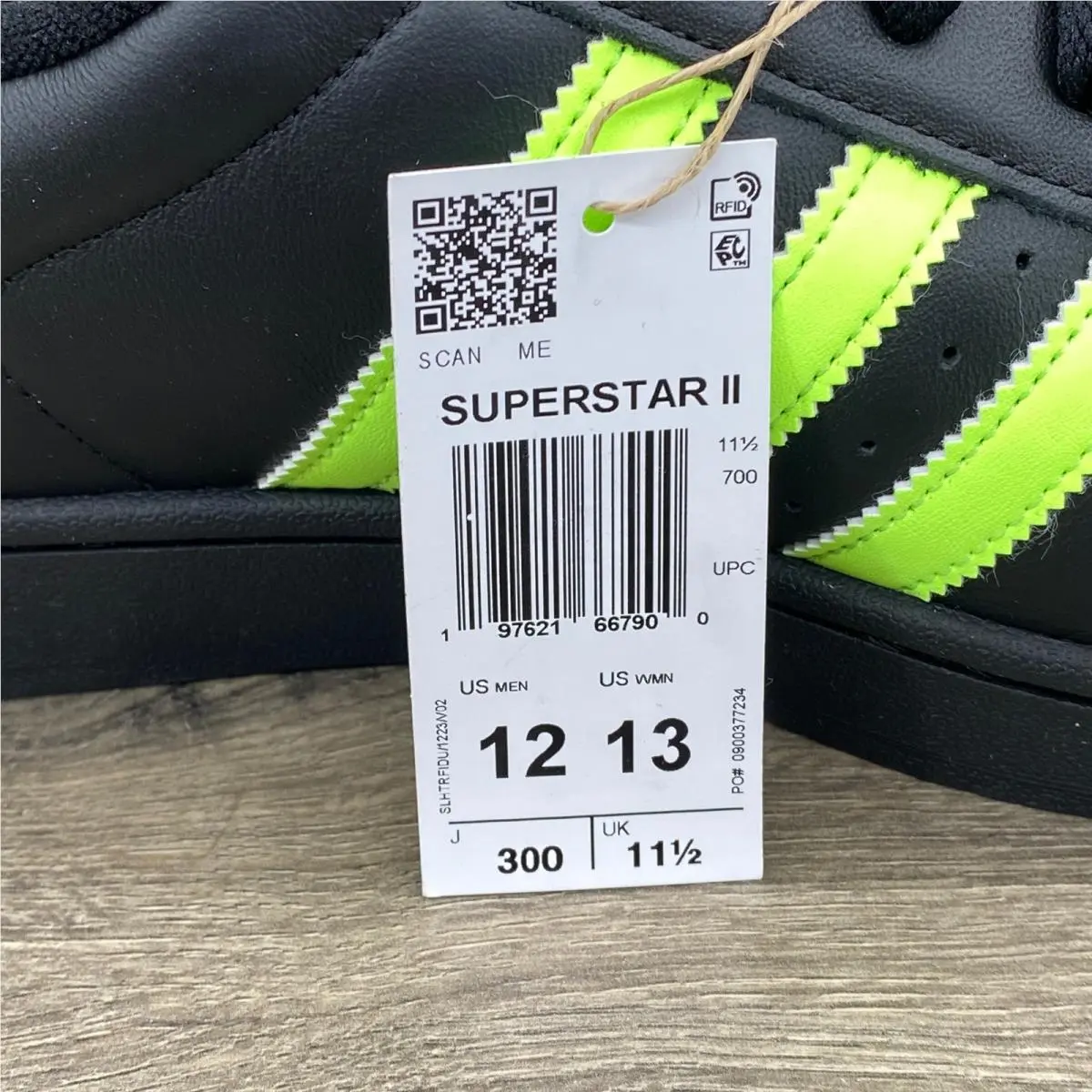 Adidas shoes - adidas Superstar II - Superstar - Black 2