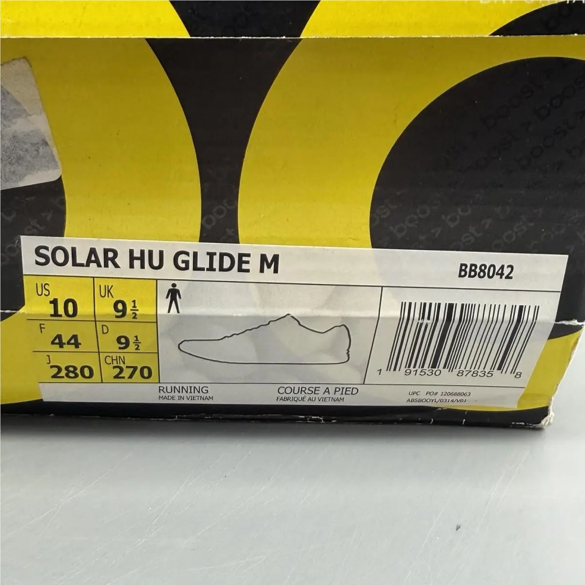 Adidas shoes - adidas Solar HU - Solar - BB8042 - Yellow (UPC: 0191530878358) 14