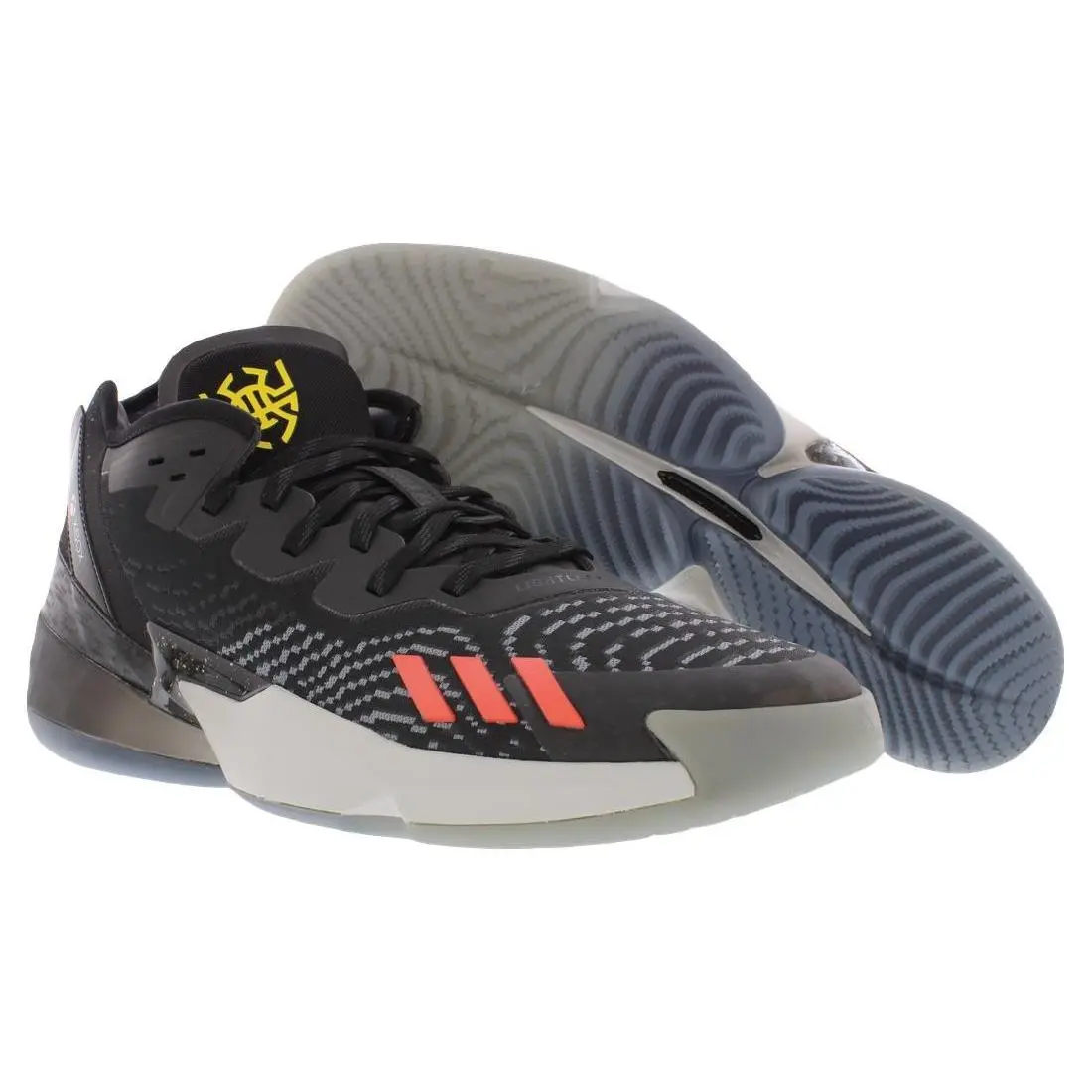 Adidas D.o.n. Issue 4 Mens Shoes Size 15 Color: Core Black/carbon/grey