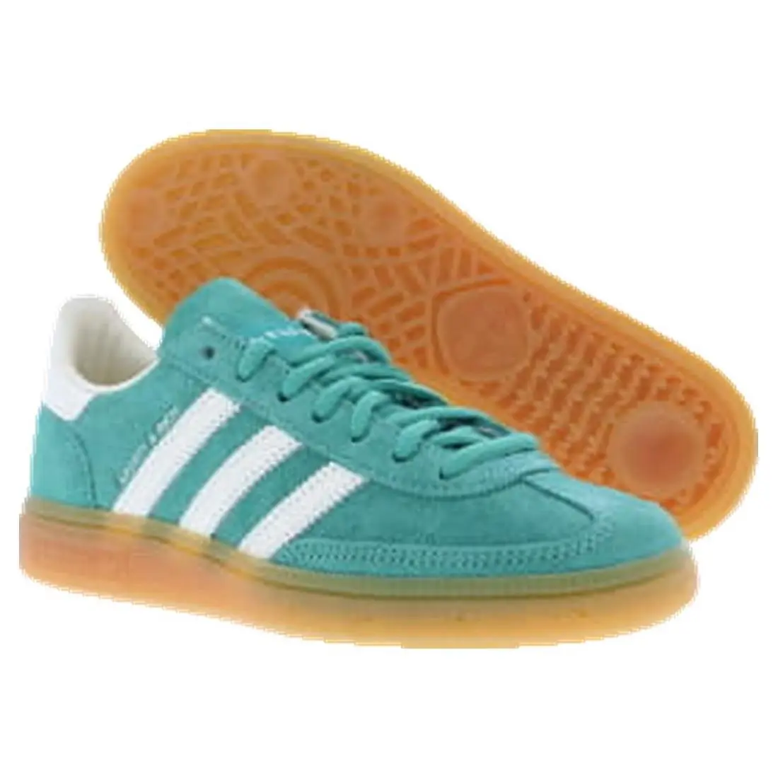 Adidas Handball Spezial Suede Mens Shoes Size 4 Color: Green/core White/gum