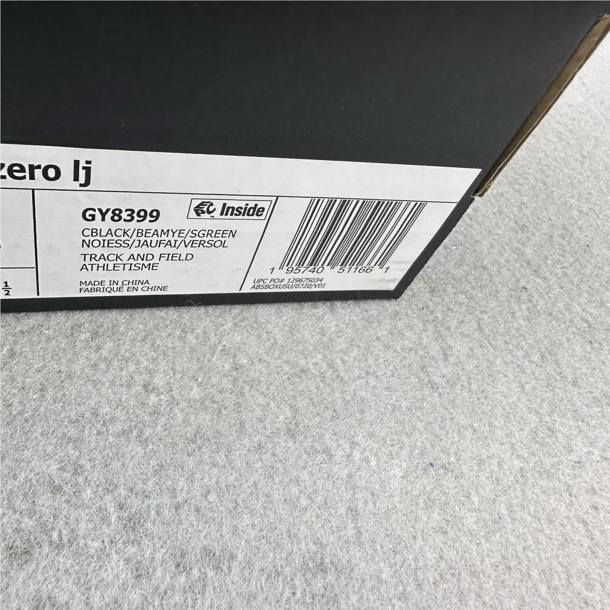 Adidas shoes - adidas Adizero - Adizero - GY8399 - Black 10
