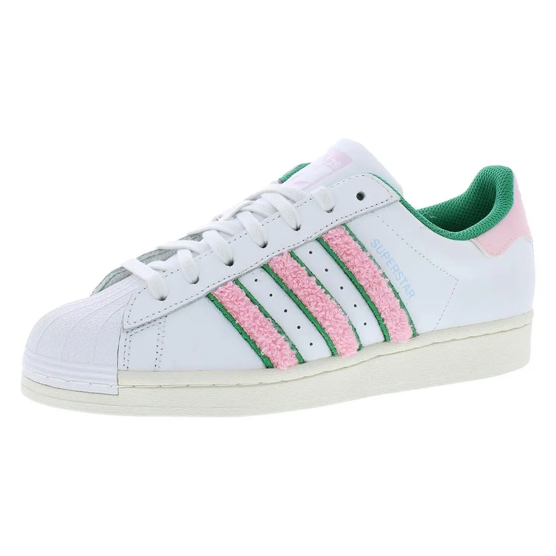 Adidas shoes - White/White/Green, Main: White (UPC: 196464722715) 0