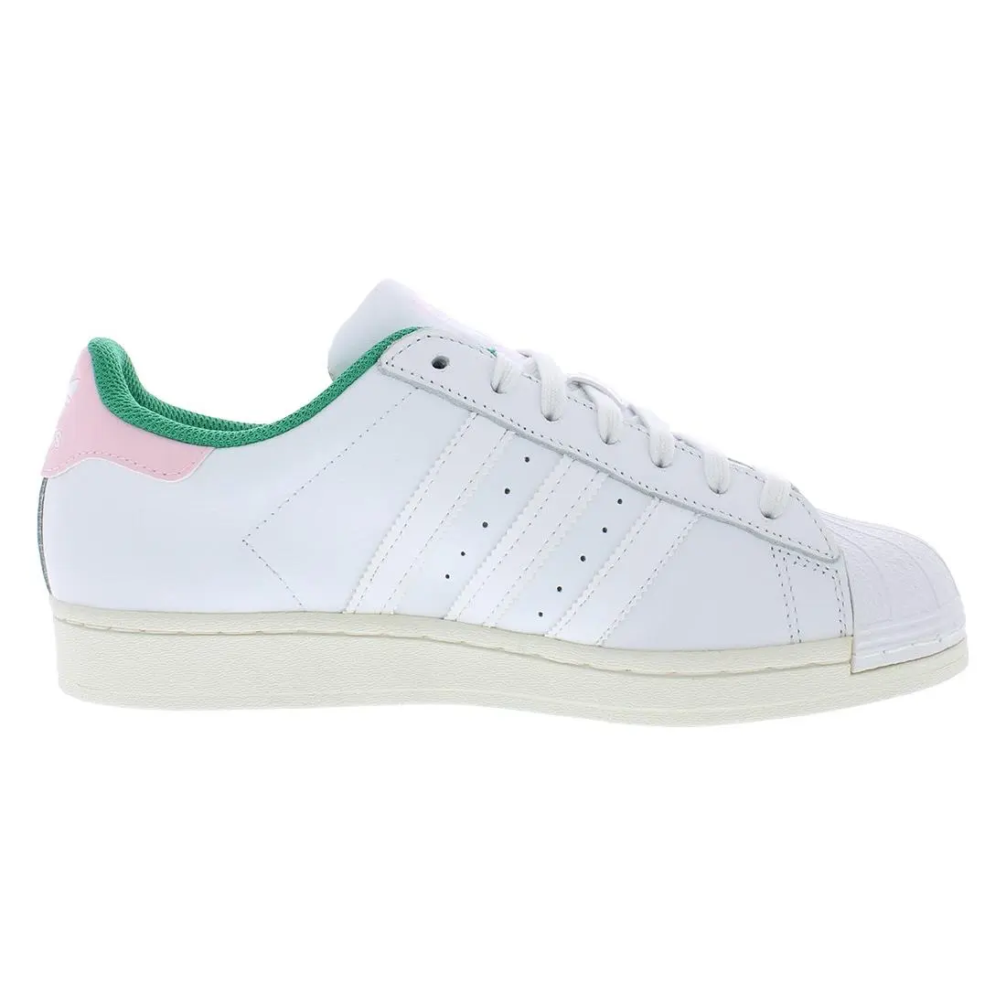 Adidas shoes - White/White/Green, Main: White (UPC: 196464722715) 1