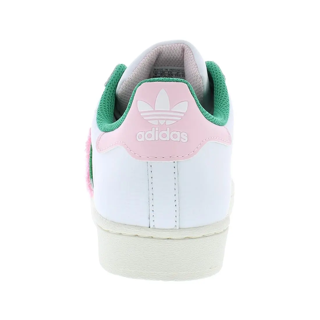 Adidas shoes - White/White/Green, Main: White (UPC: 196464722715) 2