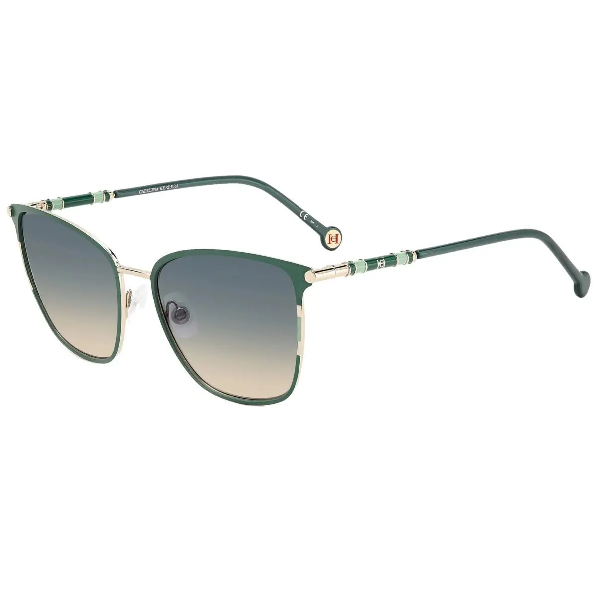 Carolina Herrera Cat Eye Sunglasses w/ Gradient Lens - CH0030S 0PEF PR