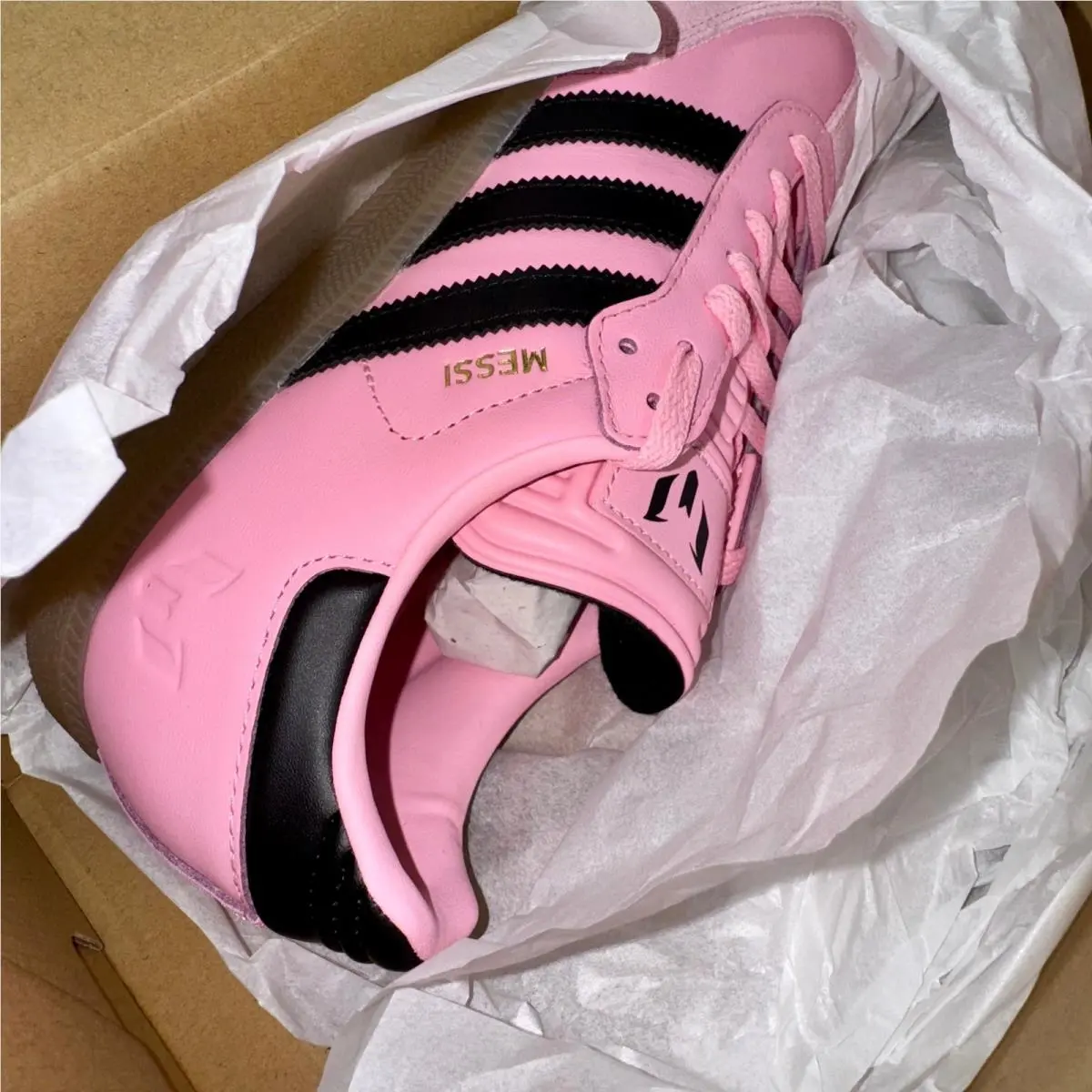 Adidas shoes - Adidas Samba Messi - Samba Messi - Pink 2