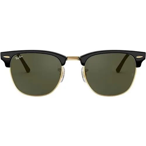Ray-ban RB3016 Clubmaster Square Sunglasses Metallic Medium Bronze/light Grey M
