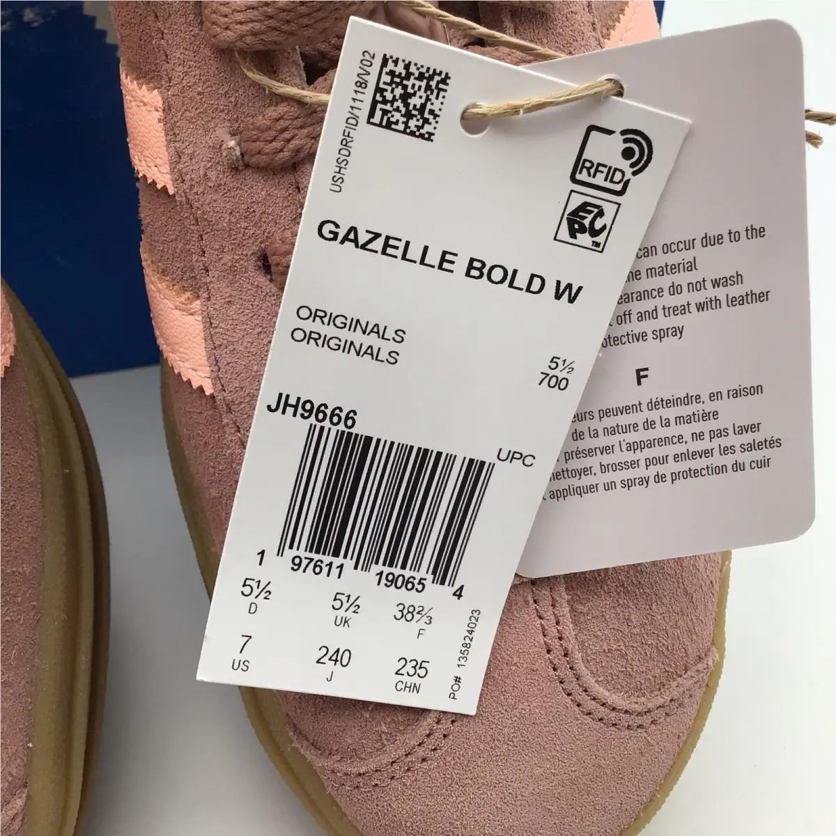 Adidas shoes - Gazelle Bold - Gazelle Bold - Pink 4