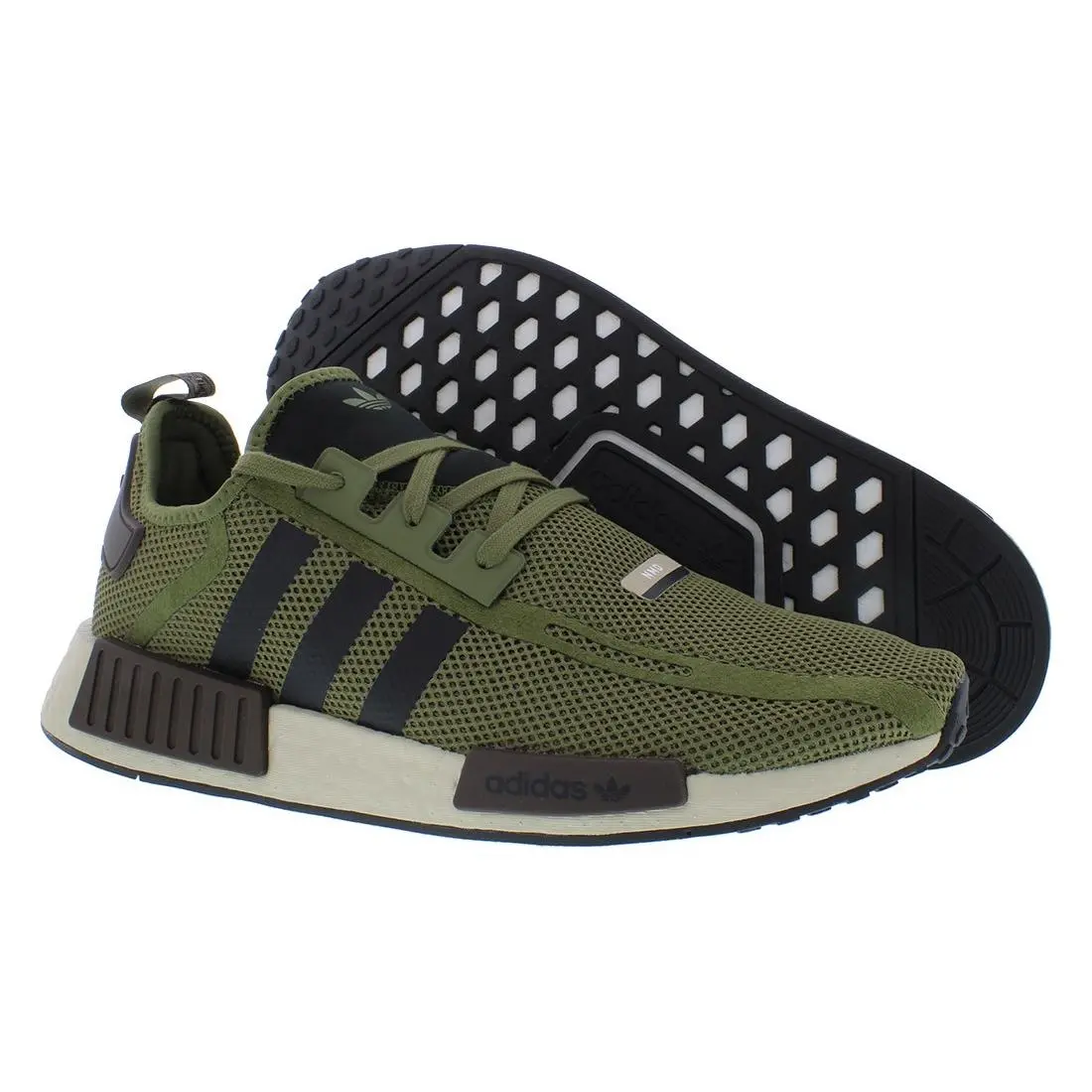 Adidas Nmd R1 Mens Shoes Size 7 Color: Focus Olive/core Black/shadow Olive