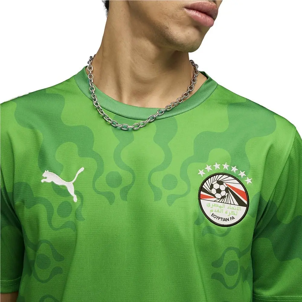 Puma clothing - PUMA  X Egypt X Salehe Bembury Goalkeeper Replica Jersey - 78711280 - Green (UPC: 199259367665) 3