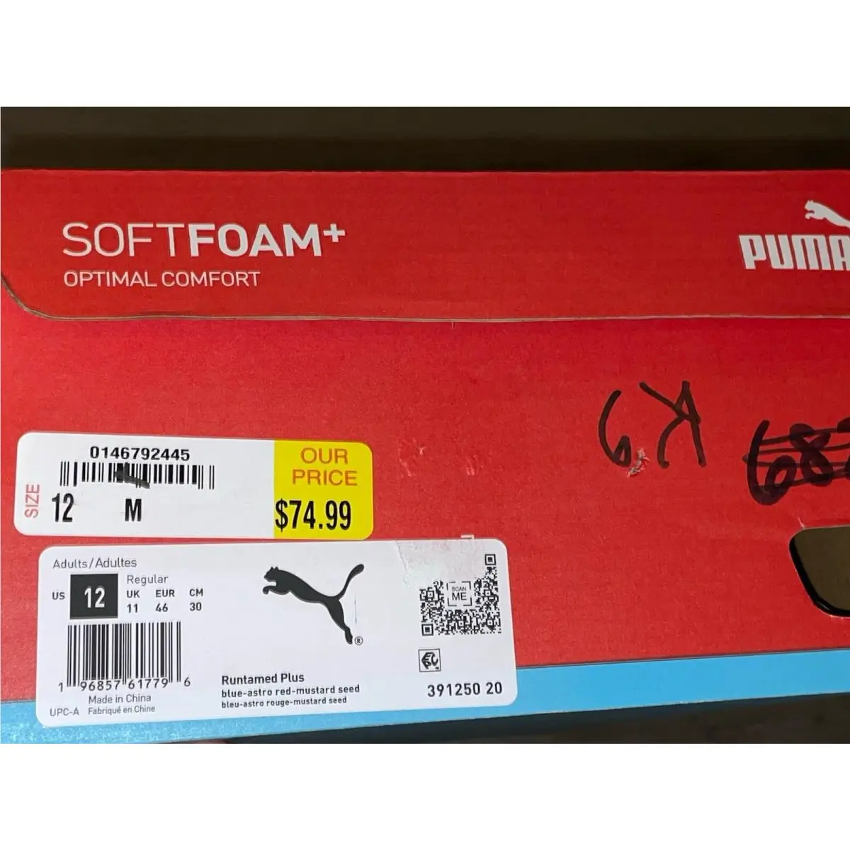 Puma shoes - Runtamed Plus - Runtamed Plus - 391250 20 - Blue (UPC: 196857617796) 5