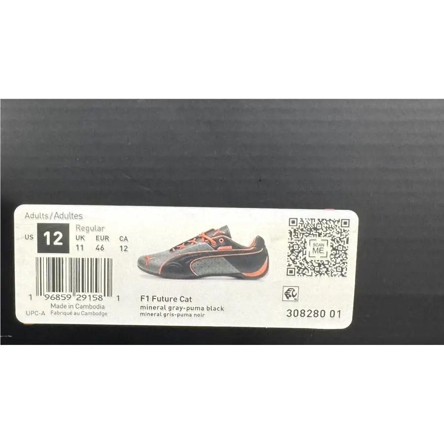 Puma shoes - F1 Formula 1 Future Cat - Gray 7