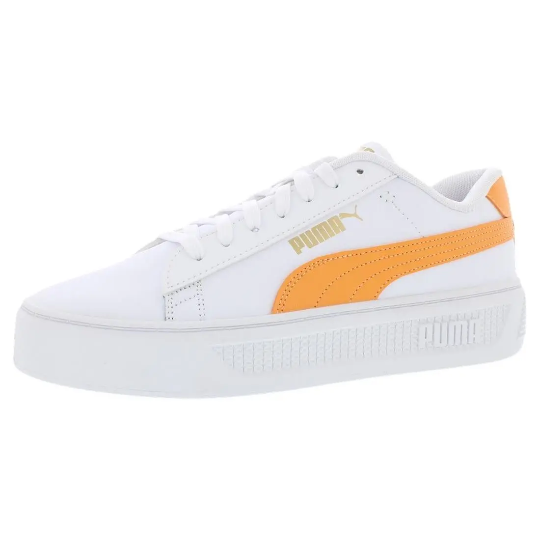 Puma shoes - Puma White/Bright Melon/Gold, Main: White (UPC: 197646978586) 0