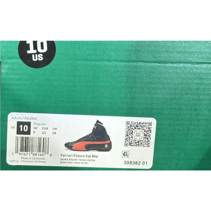 Puma shoes - Puma Scuderia Ferrari Future Cat - Black 8
