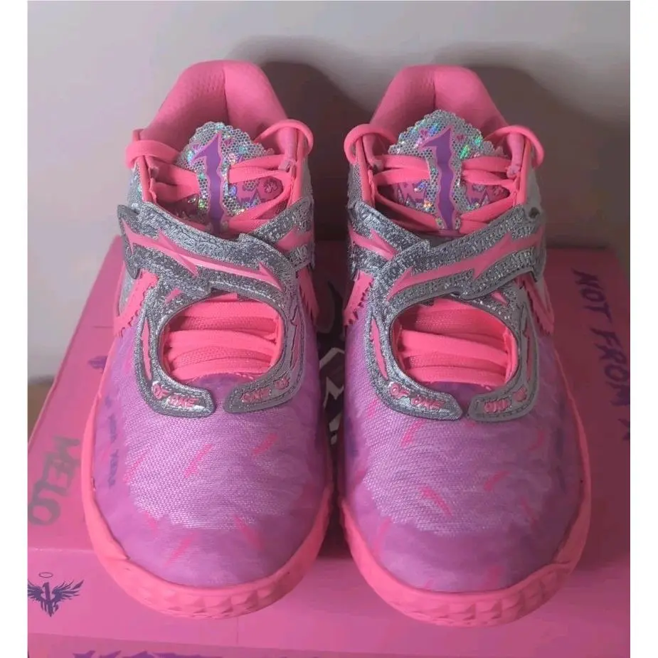 Puma shoes - MB.05 World Tour JR - World Tour - 312249-01 - Pink, Silver, Purple 1
