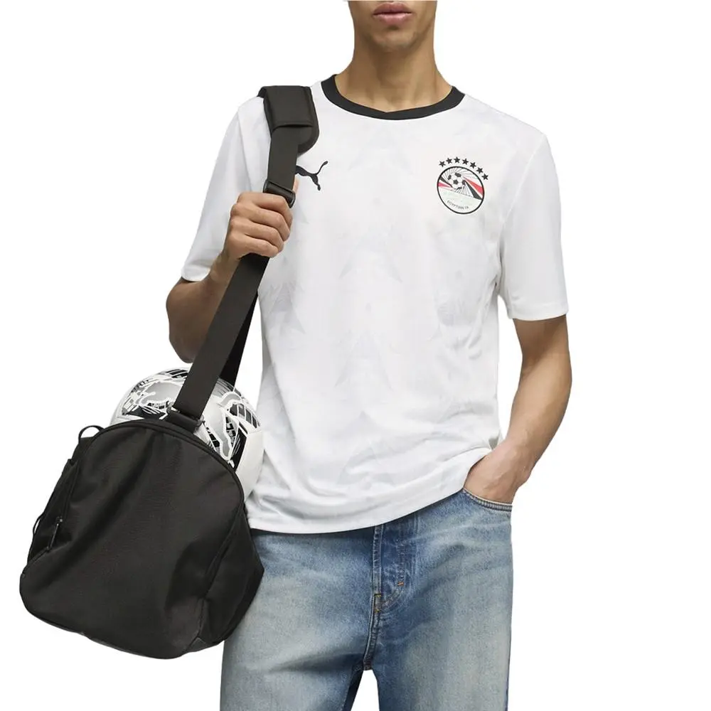 Puma clothing - PUMA Egypt Away Crew Neck Short Sleeve Soccer Jersey - 78355702 - White (UPC: 199259356300) 1